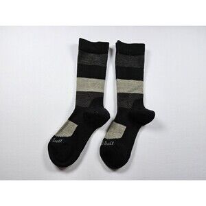 Mont Bell Women's Wool Blend Striped Socks Size S (4-7.5)